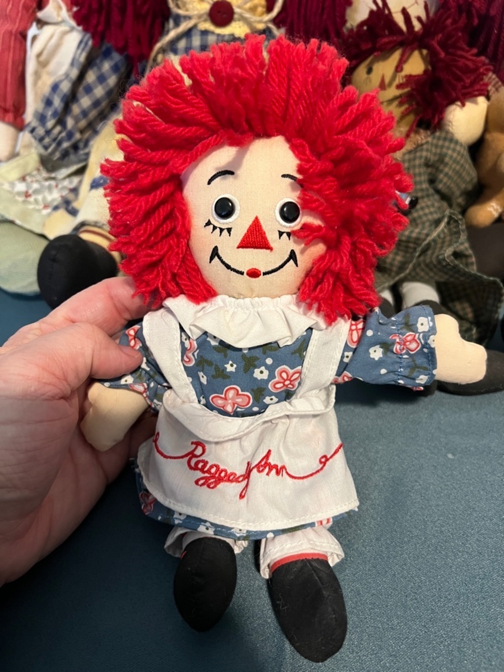 Raggedy Ann and Andy Red-Head Rag Dolls Collection - Soft Plush Kids Toys - Picture 2 of 8